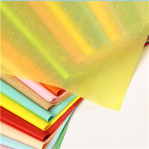 Factory sale directly 14gsm 17gsm 28gsm solid color tissue paper gift wrapping paper