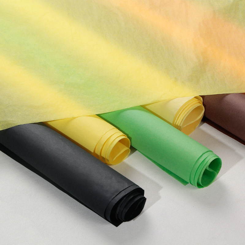 Large stock 14gsm or 17gsm colorful tissue paper for party decoration gift wrapping