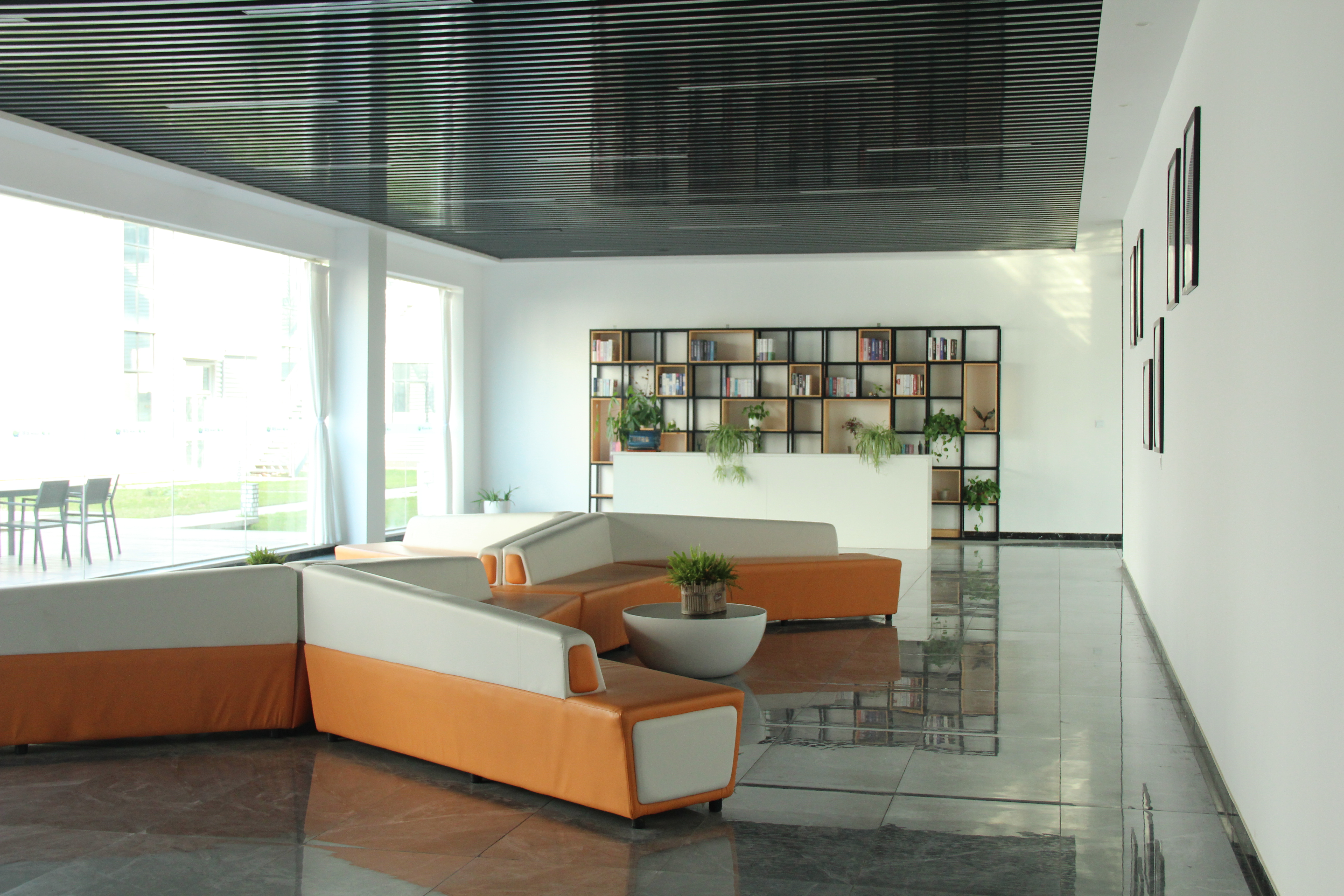 Some corners of office building