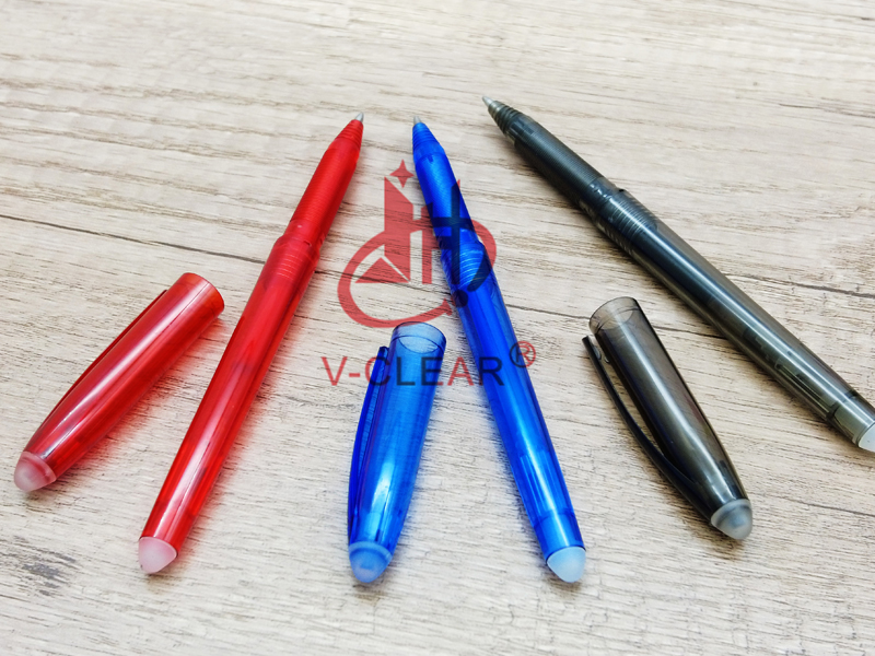 Erasable Gel Ink Pen Erase with Friction