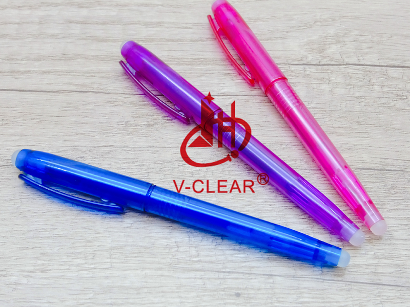 Erasable Gel Pens Dual Round Rubber Erasers