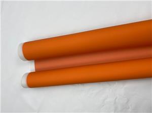 Soft Touch Anti-scratch PVC Sheet with Hermes Orange color