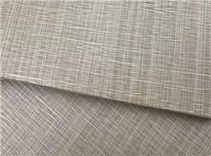 Linen effect design pvc decorative film