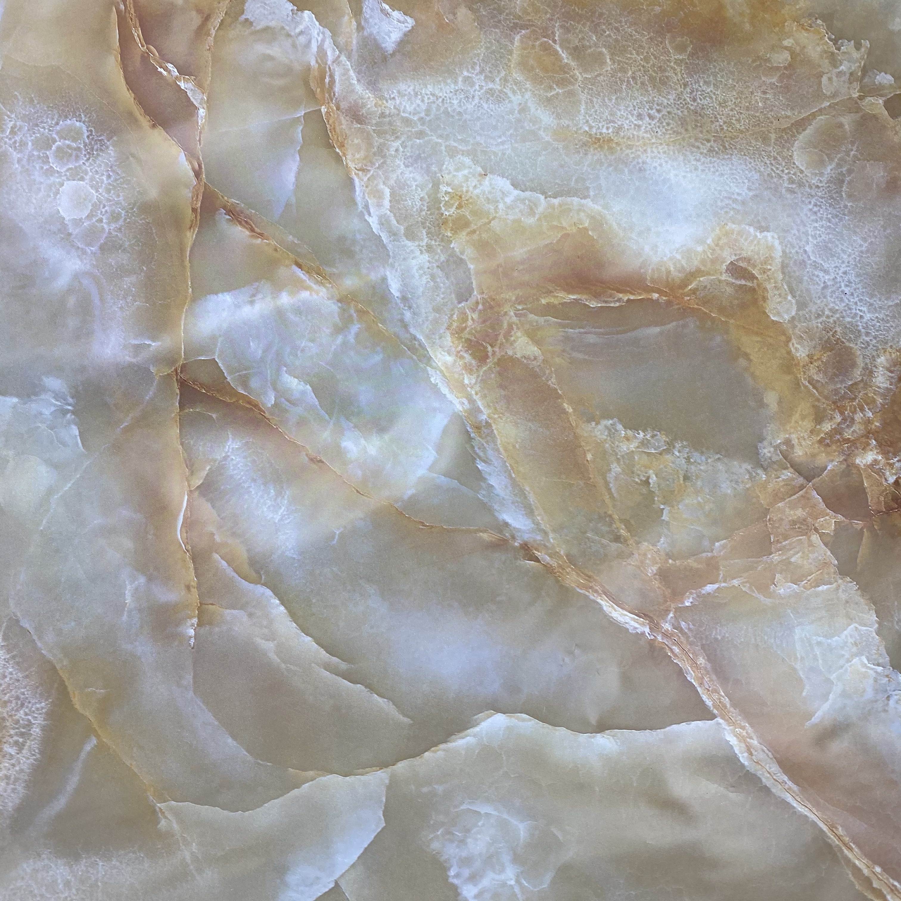 金色の白い翡翠色の大理石のデザインのPVC装飾フィルム