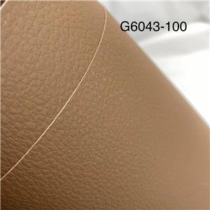 Real Leather effect anti-scratch pvc decorative film for table and furniture decoration