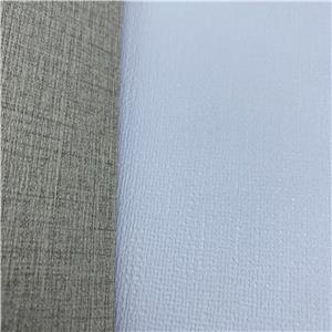 3D linen fabric design pvc decorative film for decoration