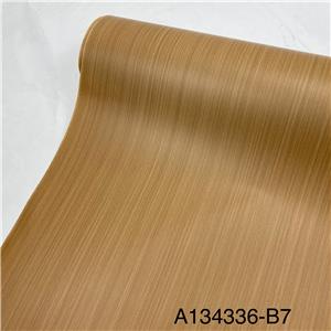 Scientific wood design pvc decorative film for furniture