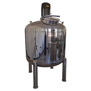 Tanque de mezcla química al vacío
