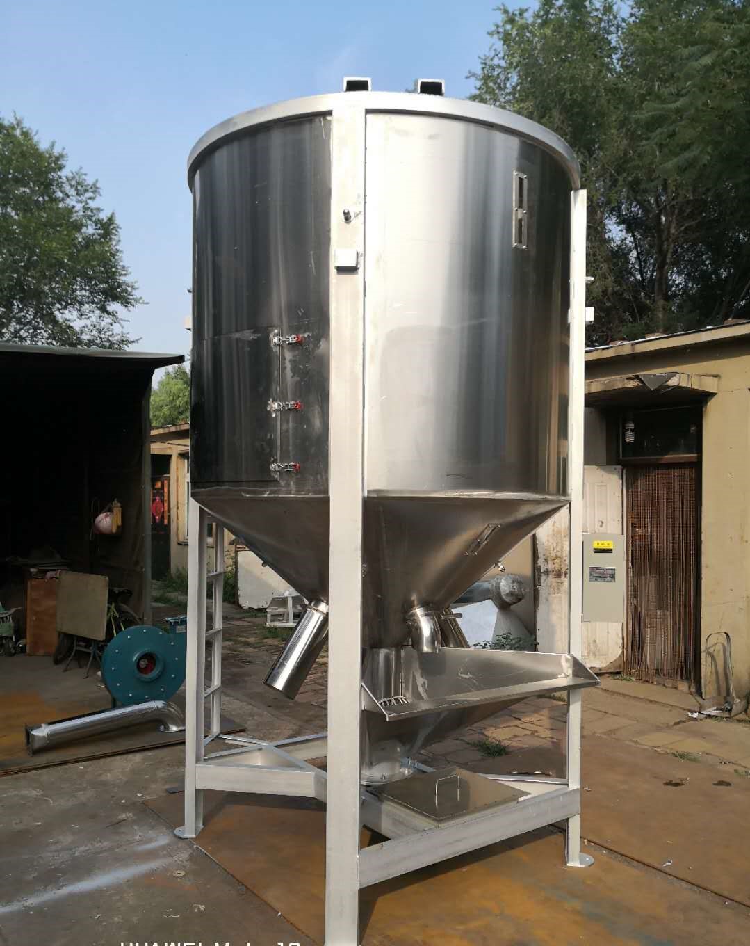 industrial color vertical mixer