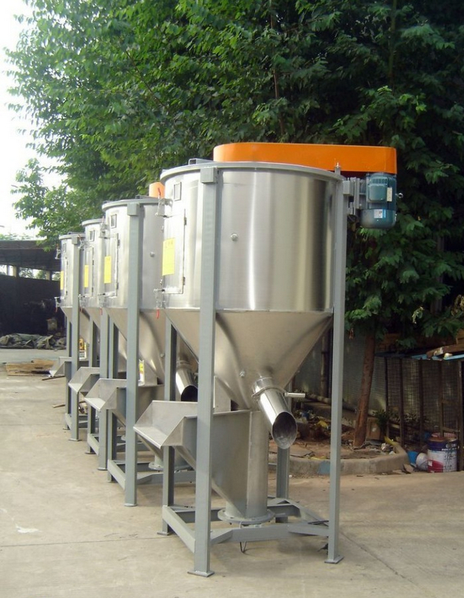 industrial color vertical mixer