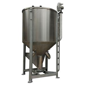 Vertical double screw conical mixer vertical batch mixers
