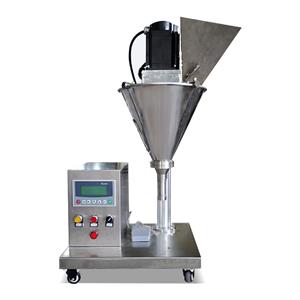 Small semi-automatic powder table top filling machine