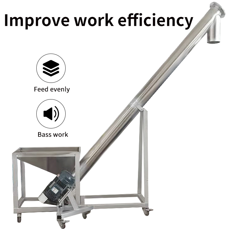 खाद्य कारखाने के स्टार्च कार्यशाला के लिए हमारी कंपनी द्वारा अनुकूलित स्क्रू फीडर को उत्पादन स्थल में डाल दिया गया है