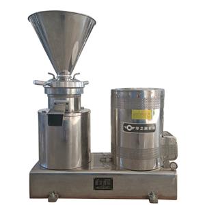 What raw materials can stainless steel colloid mill grind?