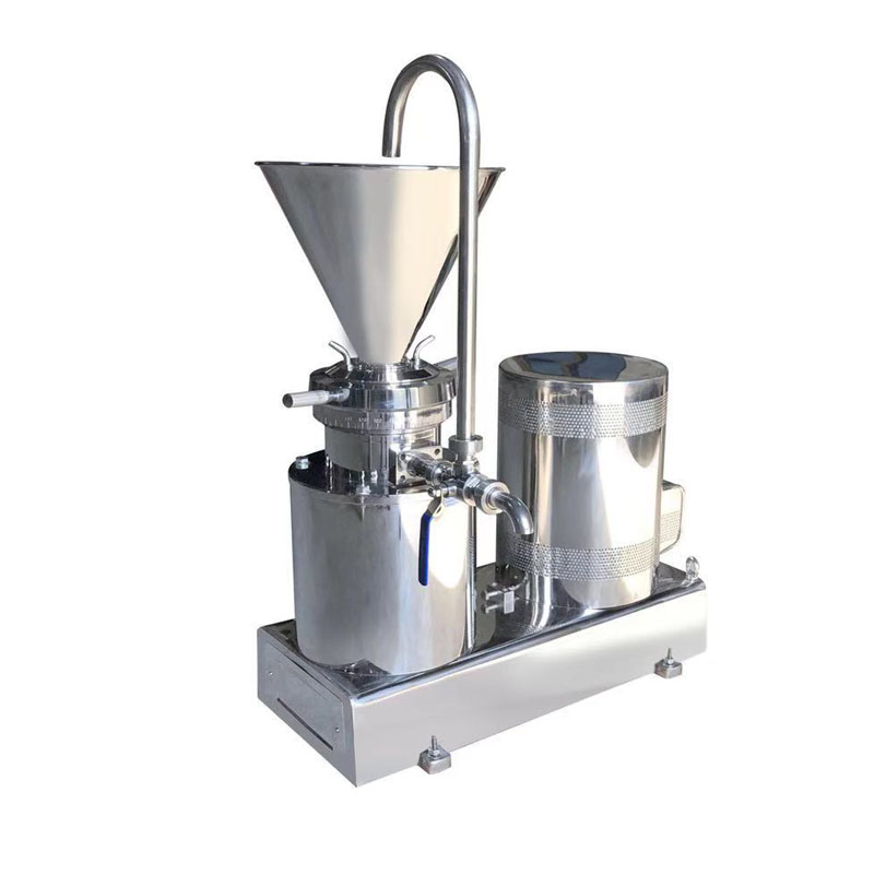 Nut milk maker equipment peanut butter colloidal mill
