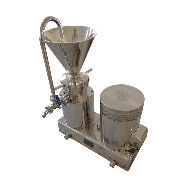 Vertical colloid mill grinder peanut butter machine