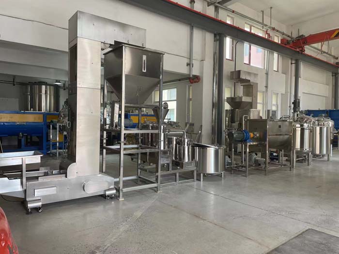Food Bean paste grinding and mixing production complete equipment