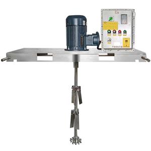 Explosion-proof IBC agitator ton drum mixer suitable for which industries