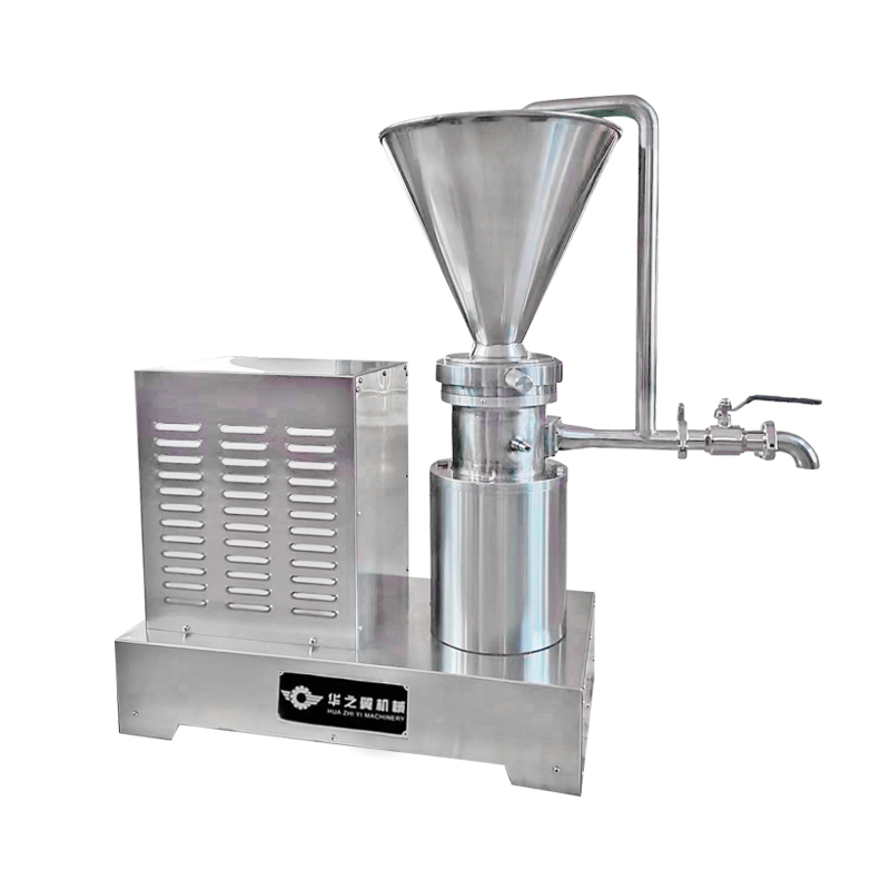 Stainless steel colloid mill with sesame sauce