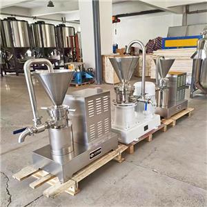 Coating filtration grinding colloid mill