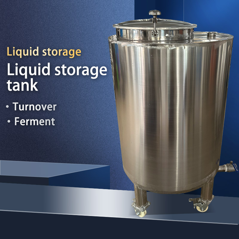 Chemical stainless steel liquid storage tank