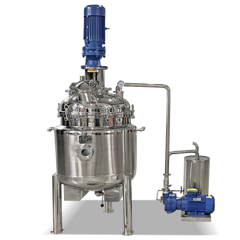 Working principle of vacuum reactor