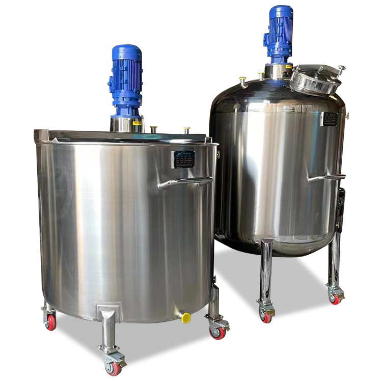 How to choose a suitable mixing tank or reaction kettle for a daily chemical factory?