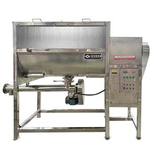 Exported to Austria stainless steel 1000L heated horizontal mixer