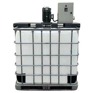 What industries are electric high-speed liquid mixers suitable for