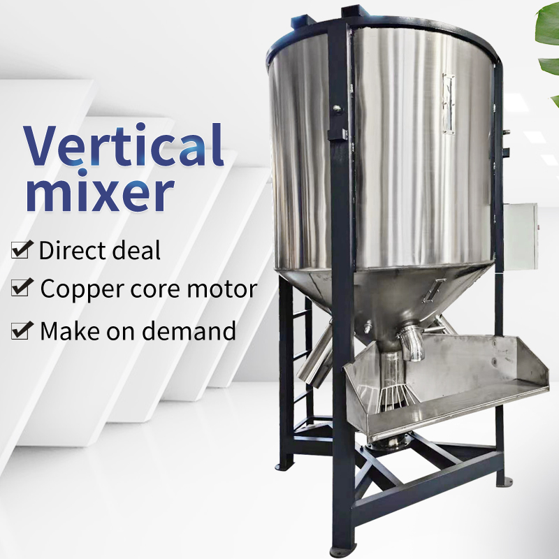 Stainless steel vertical mixer