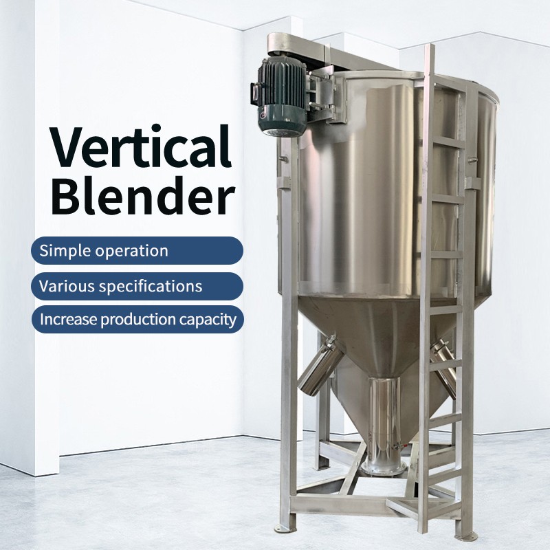 Stainless steel vertical mixer