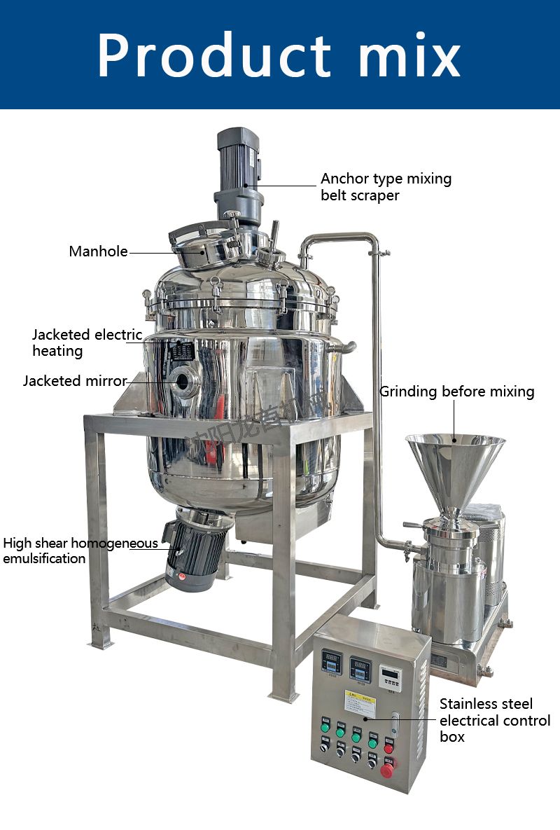 Stainless steel colloid mill