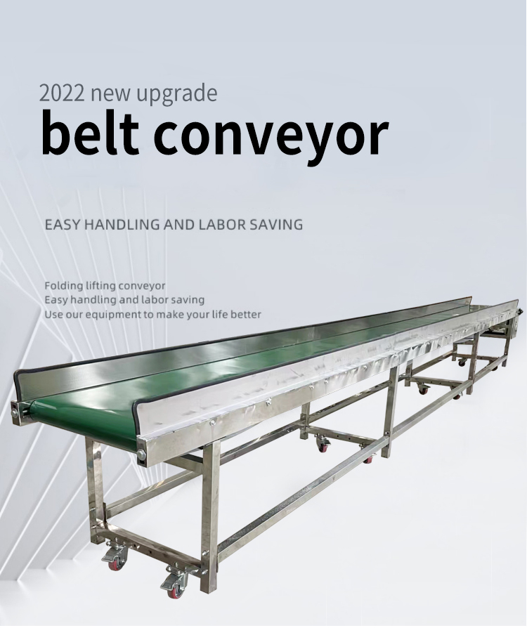 Stainless steel belt conveyor