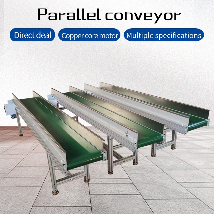 Chemical inclined conveyor belt baffle conveyor belt