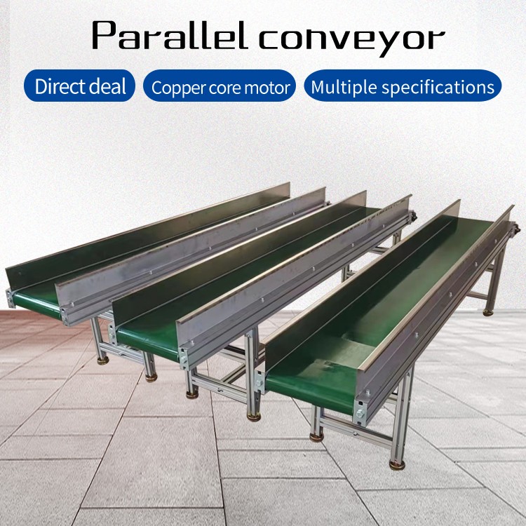 Food grade skirt belt conveyor