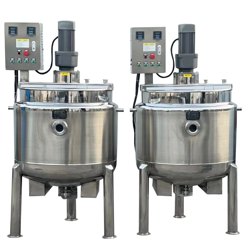 Today, we will introduce a stainless steel mixing tank