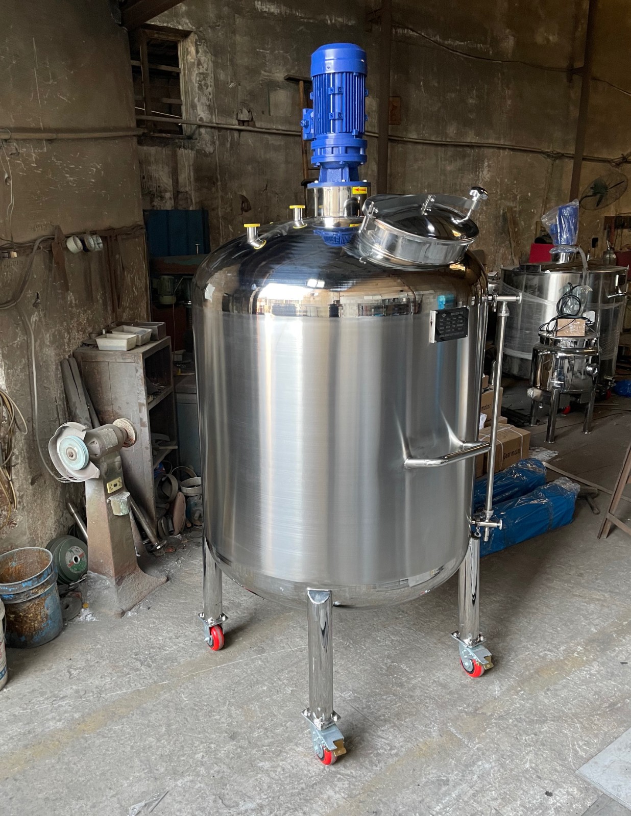 Electric Heating Crystallization Vacuum Reactor