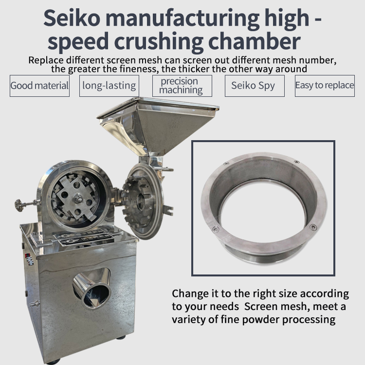 Today we introduce a stainless steel universal crusher