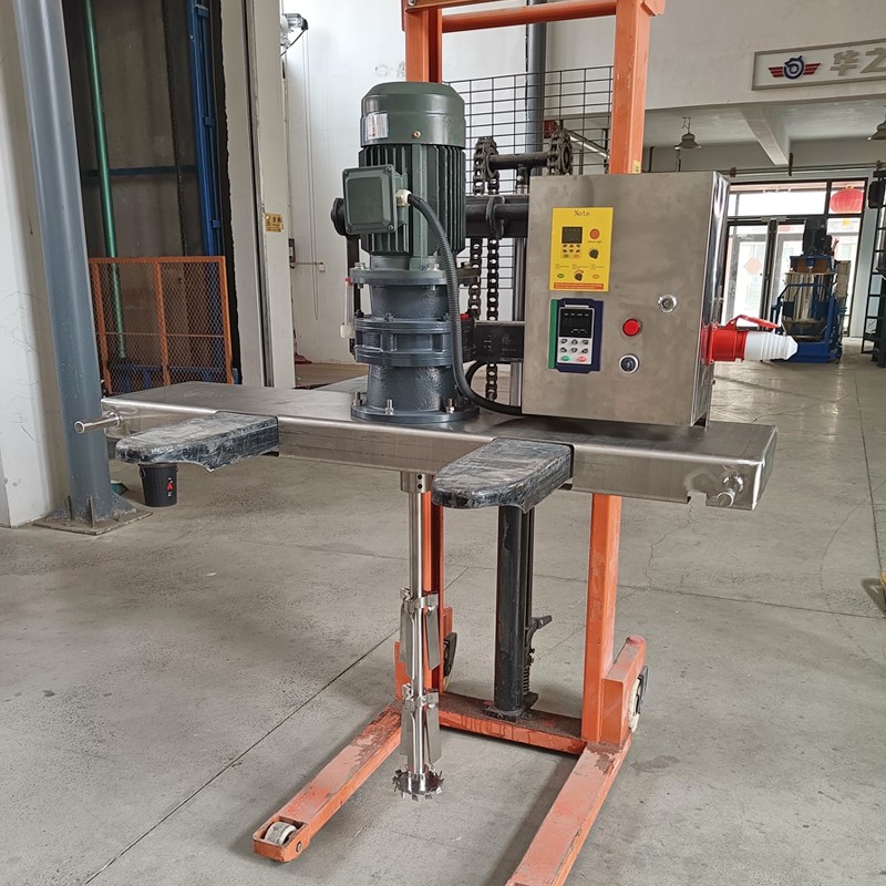 Industrial wastewater treatment IBC ton drum agitator