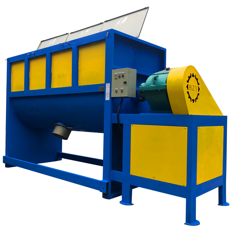 Today, let's talk about how a horizontal mixer works