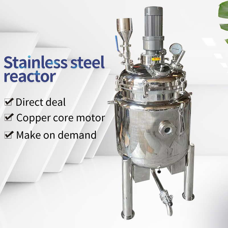 Stainless steel steam heating reactor