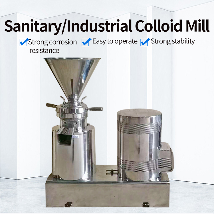 Split type food grade stainless steel colloid mill