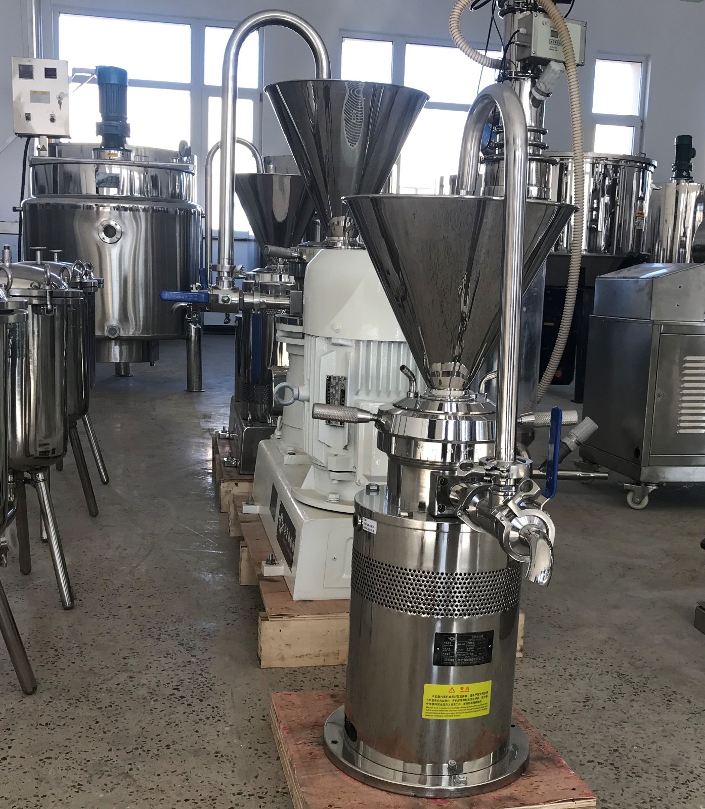 Food chemical stainless steel grinder