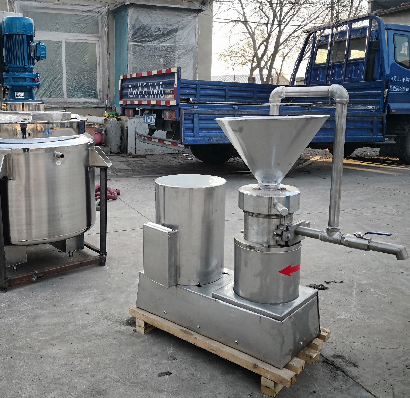 Split type high-speed grinding machine