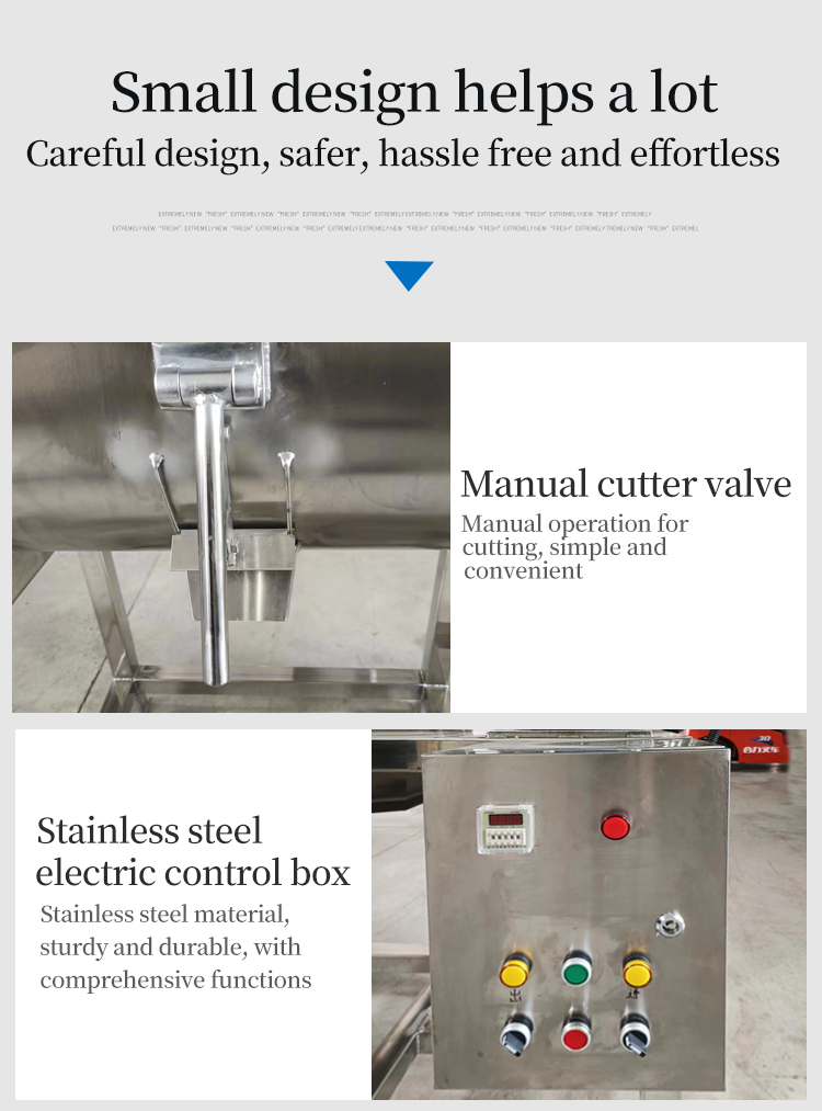 Stainless steel mixer