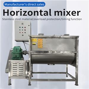 Today, talk about which industries are popular with horizontal mixers