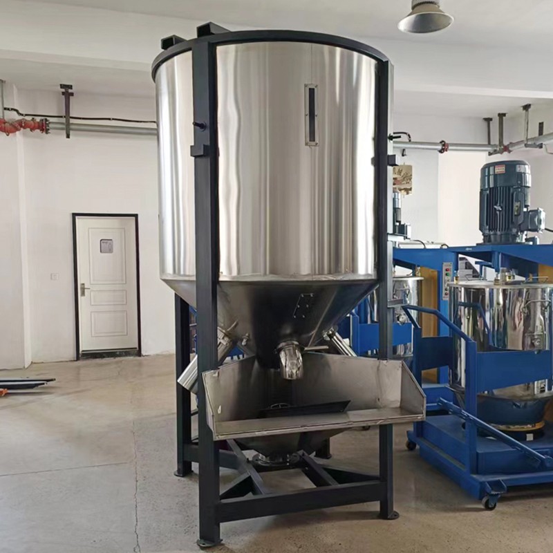 Large stainless steel mixer