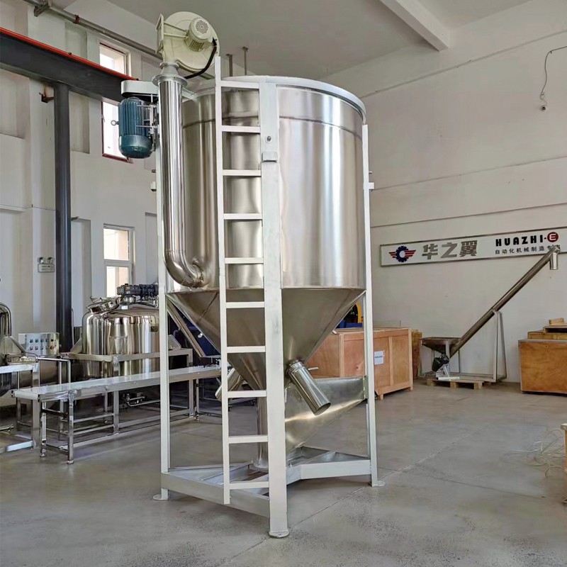 Plastic granule mixer