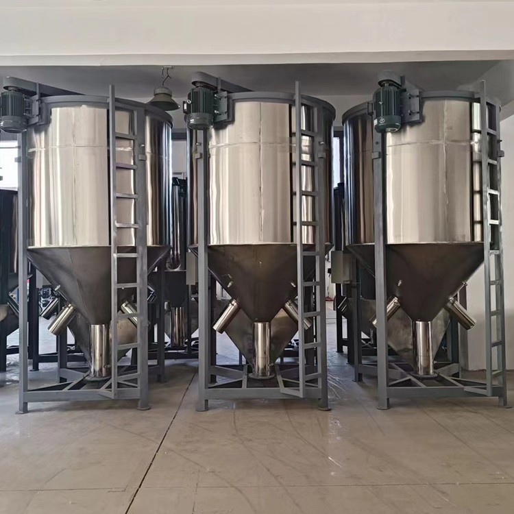 Large stainless steel mixer