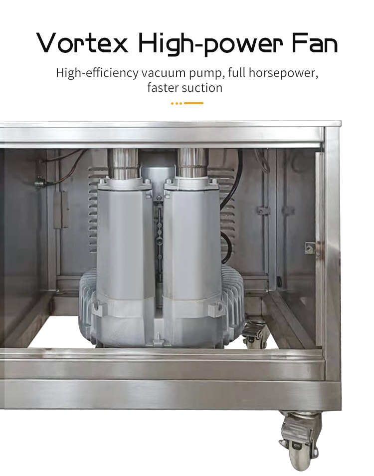 Fully automatic vacuum powder suction machine